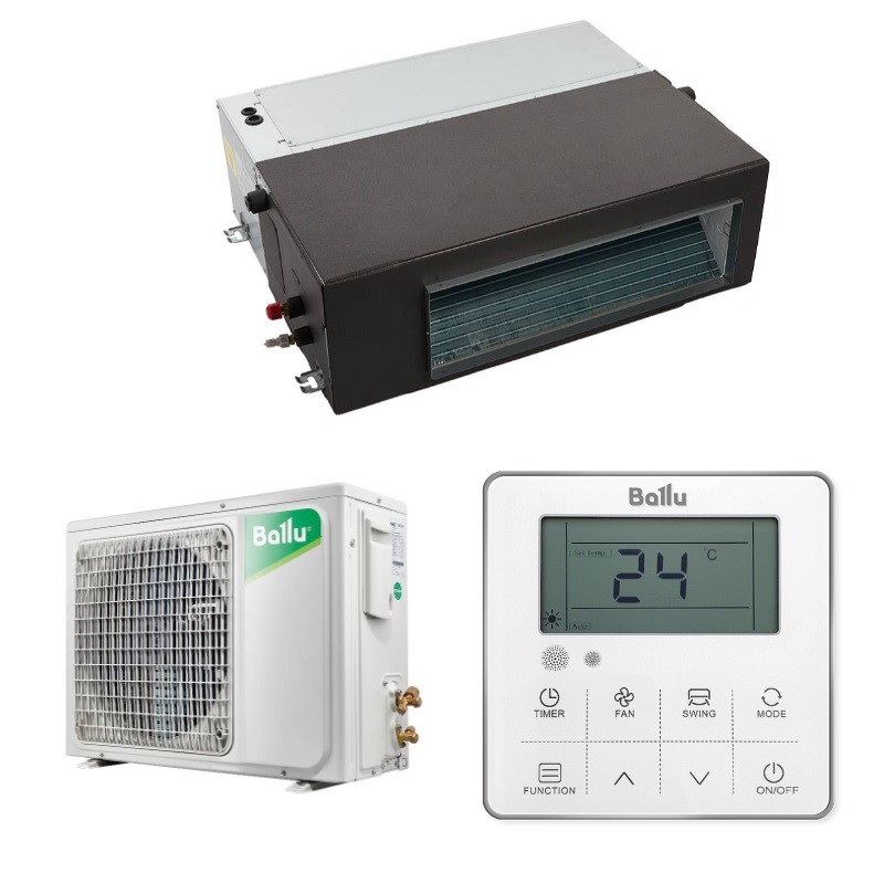Инверторный канальный кондиционер, Ballu BLCI_D-18HN8/EU_23Y Инверторный канальный кондиционер, Ballu BLCI_D-18HN8/EU_23Y